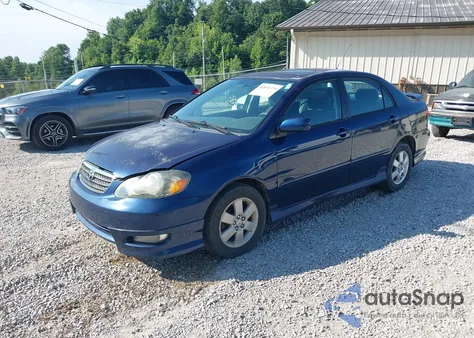 2007 Toyota Corolla S from USA, damaged, VIN 2T1BR30E77C845214